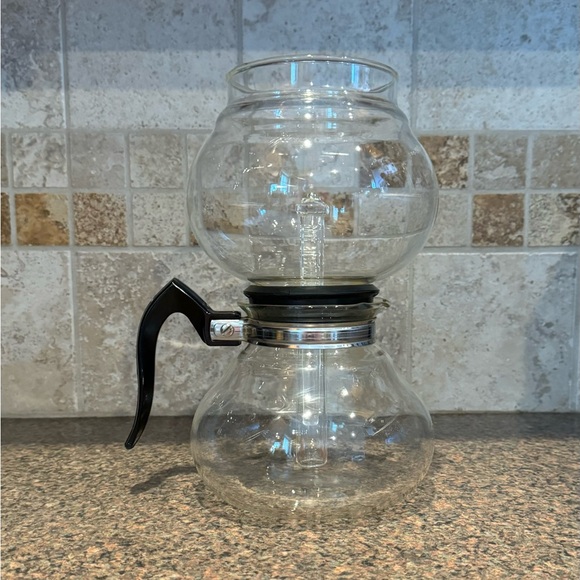 Vintage Cory Glass Coffee Vacuum Brewer Pot 4-8 Cup DKG-S Original Box - Picture 3 of 4